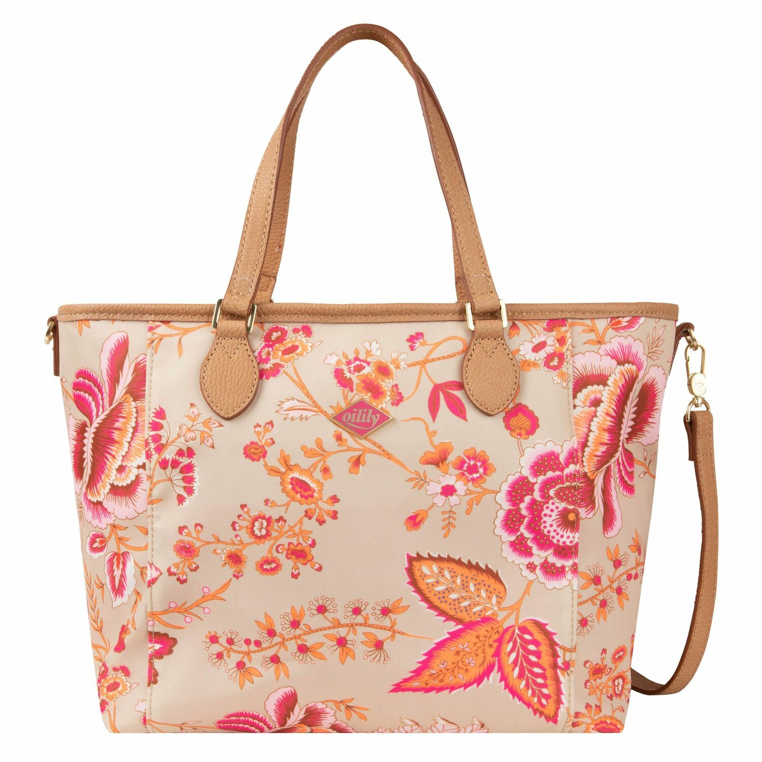 Oilily Sits Icon Haley Shopper 29 cm pink | Bagage24.nl