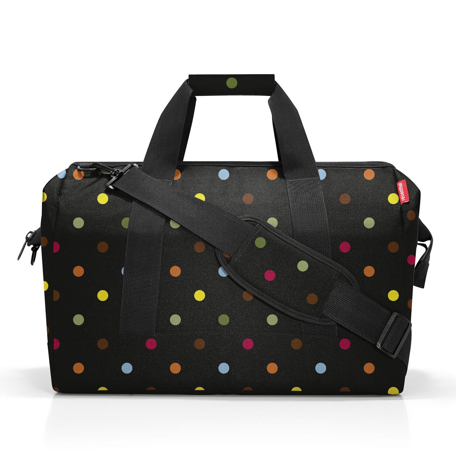 hoorbaar Lyrisch Warmte reisenthel Allrounder L Weekender reistas 48 cm dots | Bagage24.nl