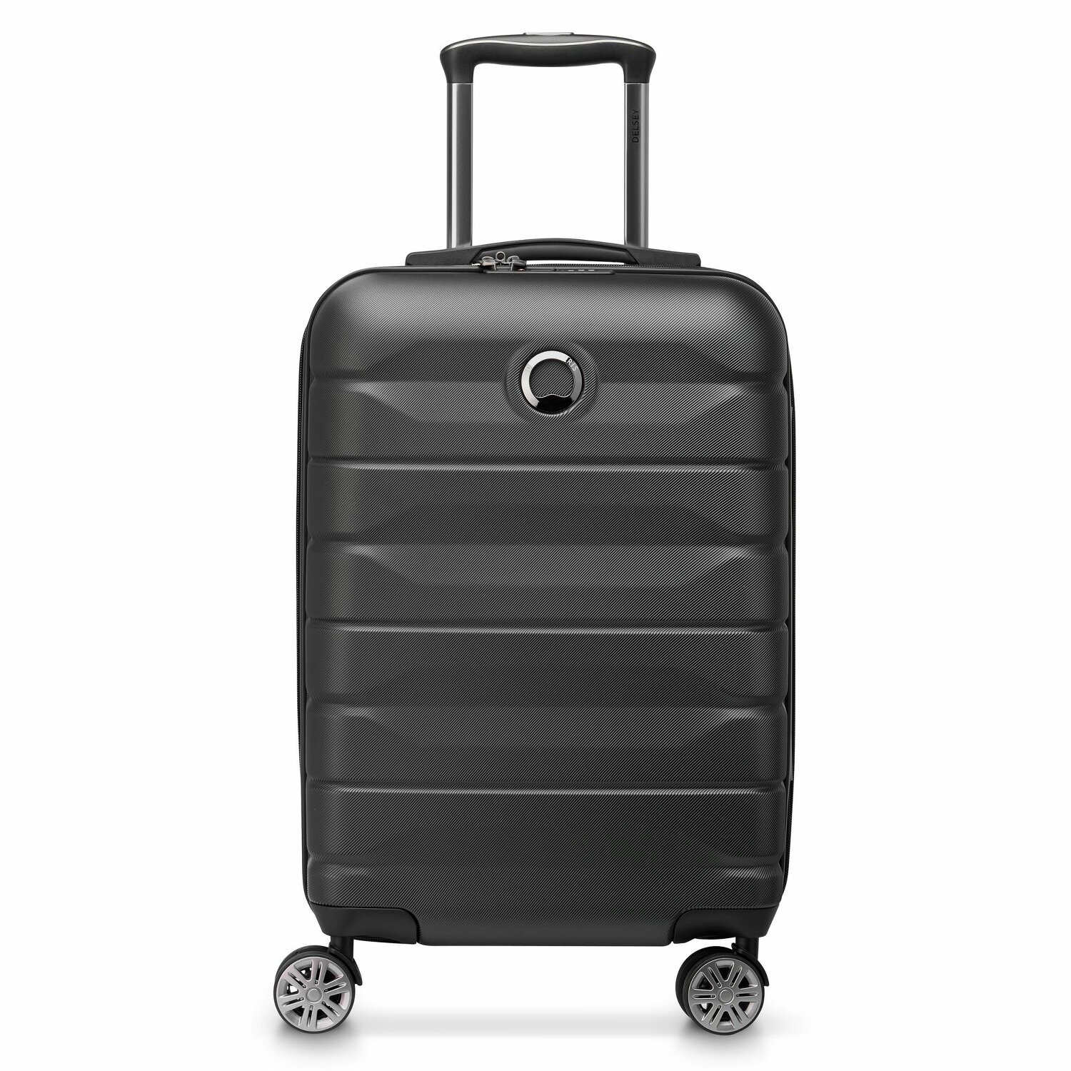Vrijstelling esthetisch consultant Delsey Air Armour 4 Roll Cabin Trolley 55 cm schwarz | Bagage24.nl