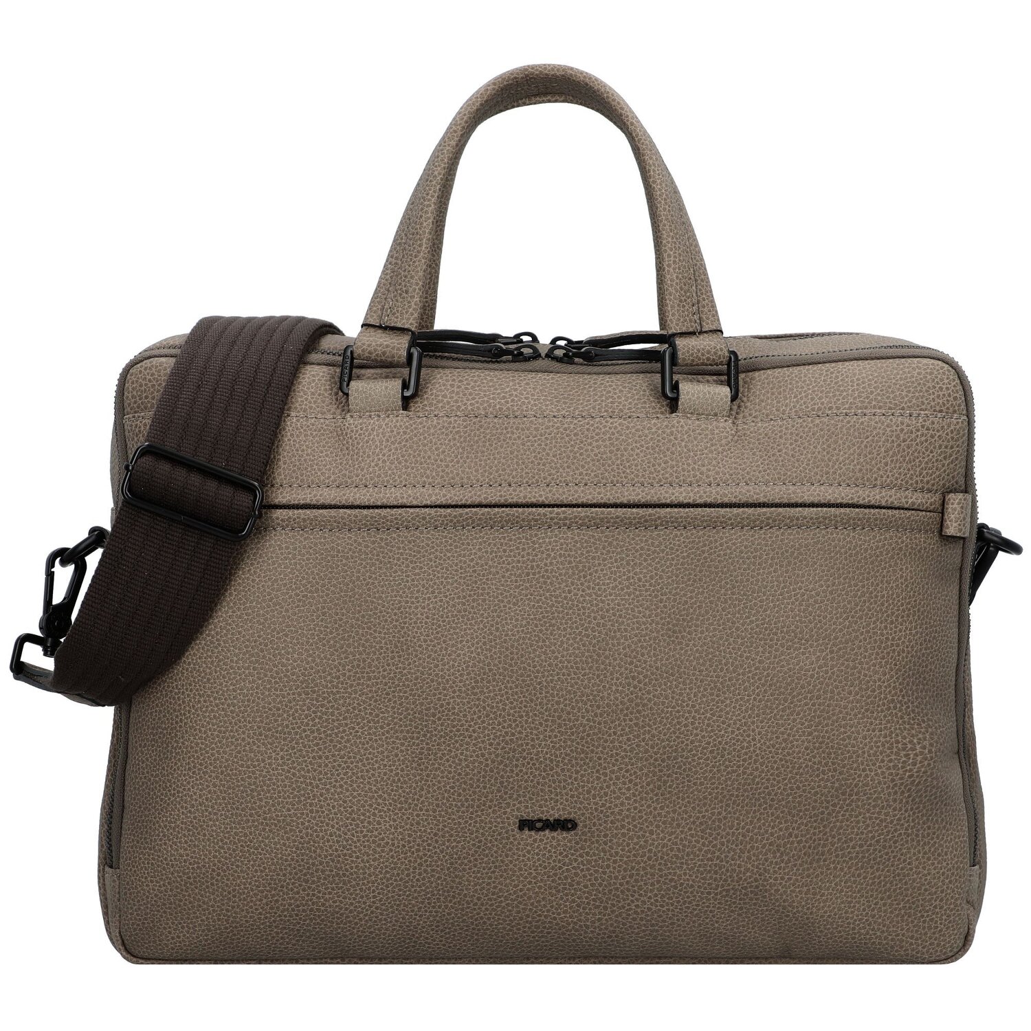 bijgeloof stil Zorg Picard Casual Koffer Leer 38 cm Laptop compartiment taupe | Bagage24.nl