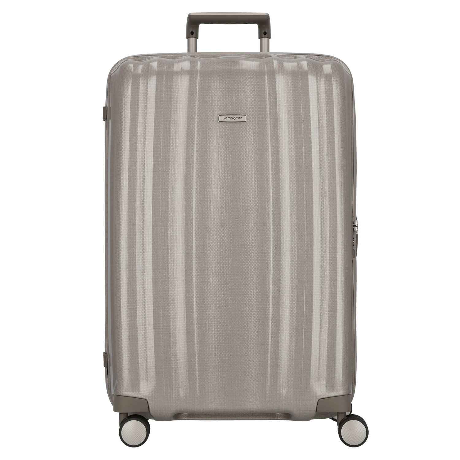 Kan worden genegeerd Voorouder Stoffig Samsonite Lite Cube Spinner 4-wiel trolley 82 cm Ivory-Goldcolored |  Bagage24.nl