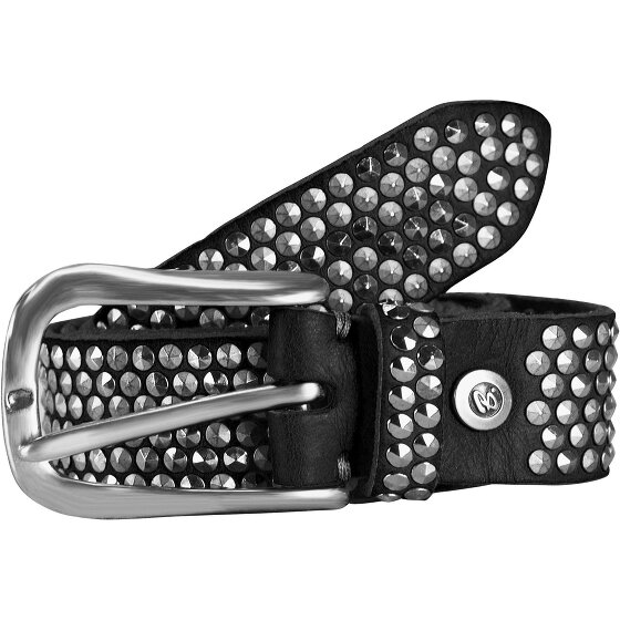 b.belt Studded riem leer