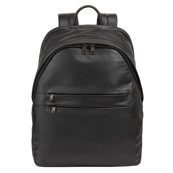 DuDu New York Dagrugzak Leer 41 cm Laptop compartiment