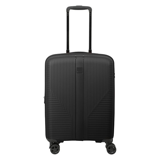 Travelite Air Stripe 4 wielen Cabinewagen S 55 cm met uitbreidingsplooi