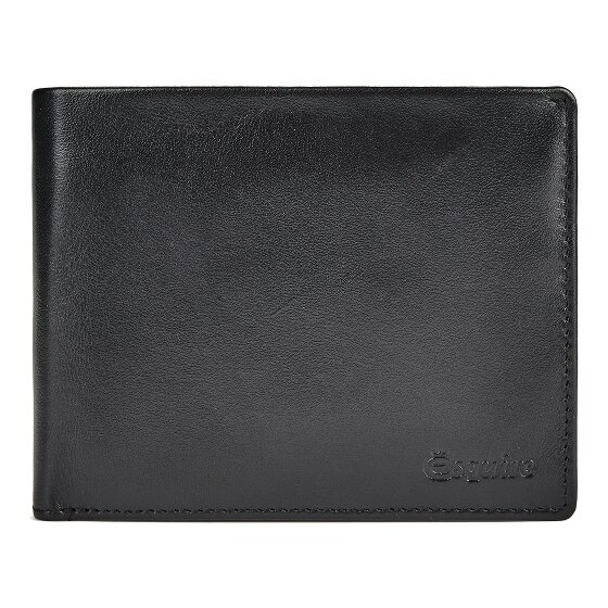 Esquire Silk Portemonnee RFID-bescherming Leder 12 cm