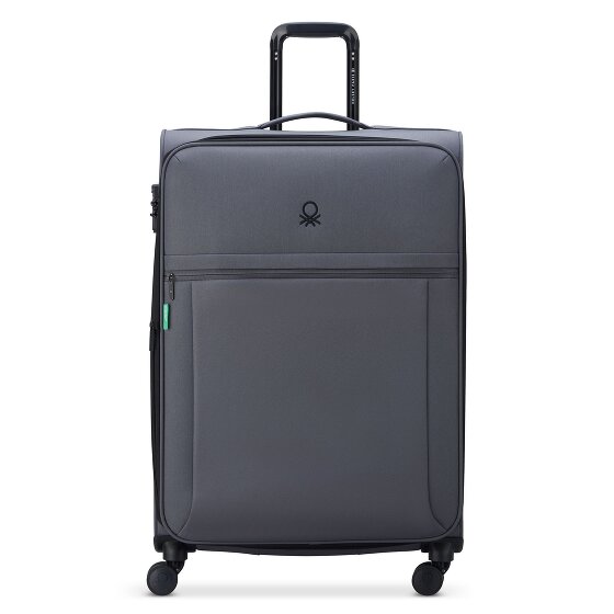 Delsey Paris x United Colors of Benetton BE 4-wiel trolley L 76 cm met rekbare vouw