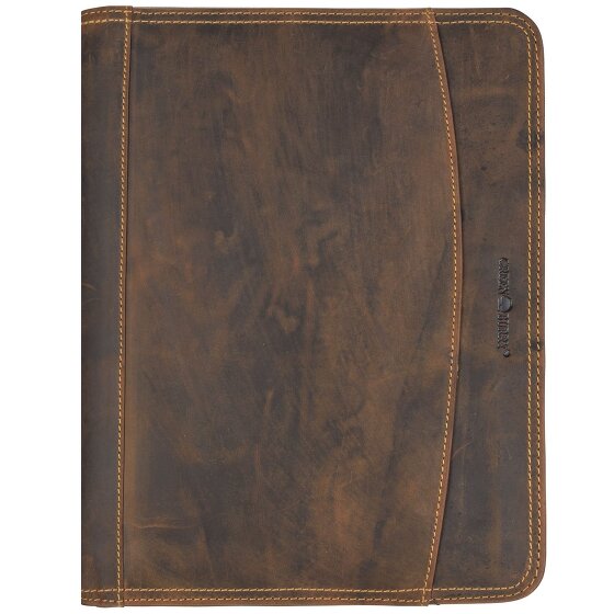 Greenburry Vintage Ringmap Leer 26 cm