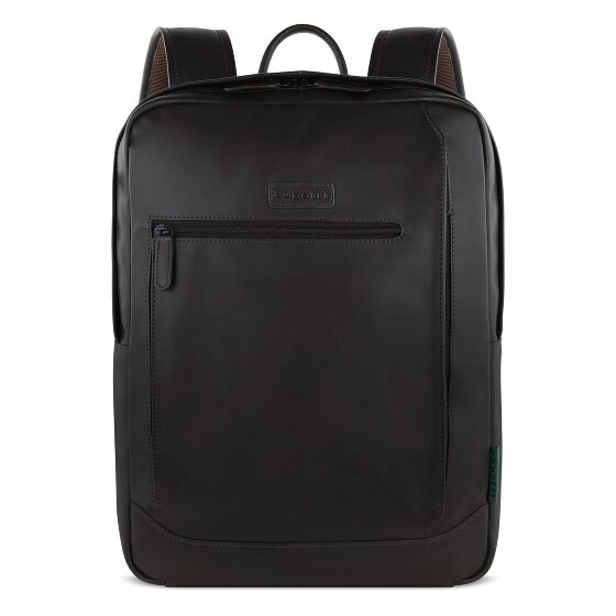 bugatti Clark Dagrugzak Leer 42 cm Laptop compartiment