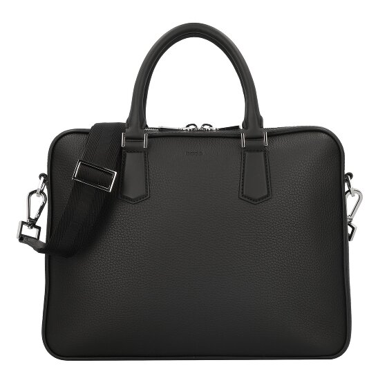 Boss New Crosstown Koffer Leer 38 cm Laptop compartiment