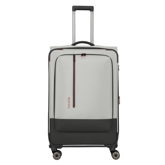 Travelite Crosslite 4 wielen Trolley L 77 cm met uitbreidingsplooi