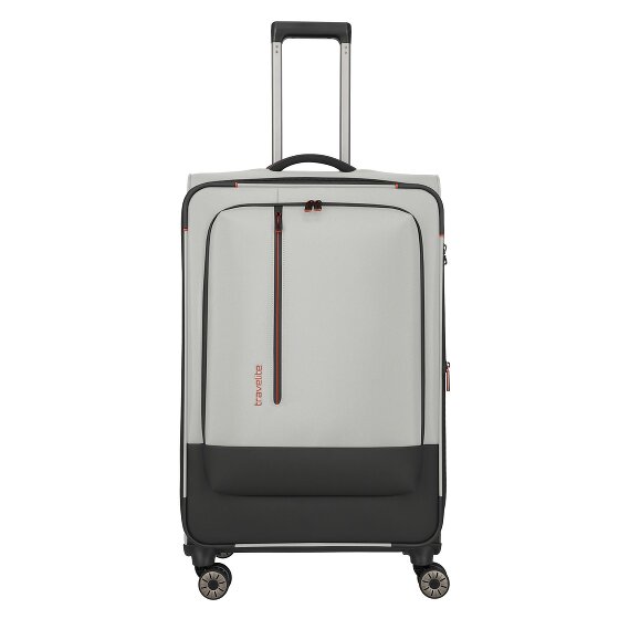 Travelite Crosslite 5.0 4 wielen Trolley L 77 cm met uitbreidingsplooi