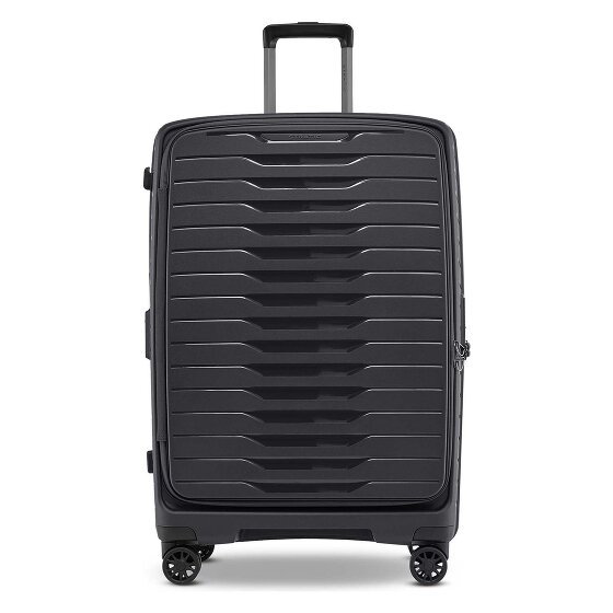 Stratic Novium 4 wielen Trolley L 75 cm met uitbreidingsplooi