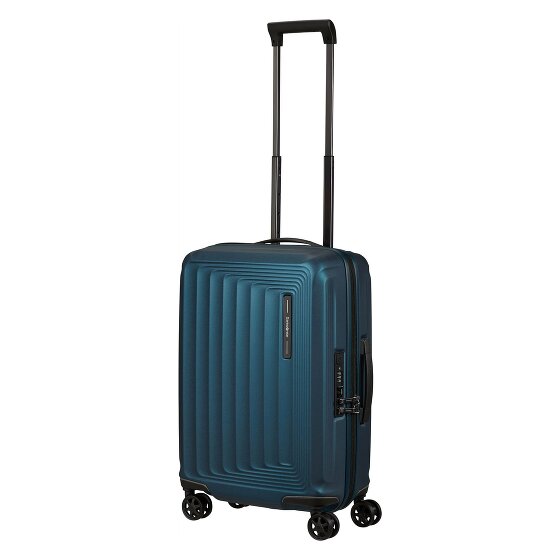 Samsonite Nuon 4 wielen Cabinewagen 55 cm met uitbreidingsplooi