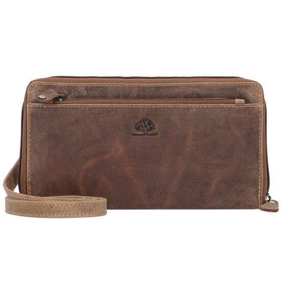 Greenburry Vintage Portemonnee RFID-bescherming Leer 21 cm