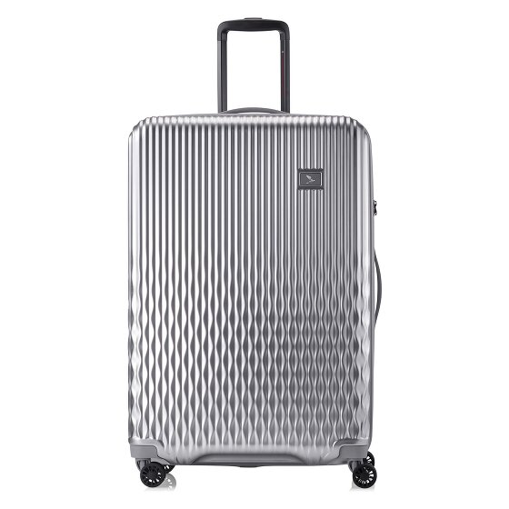 Pack Easy Flow 4 wielen Trolley L 75 cm met uitbreidingsplooi