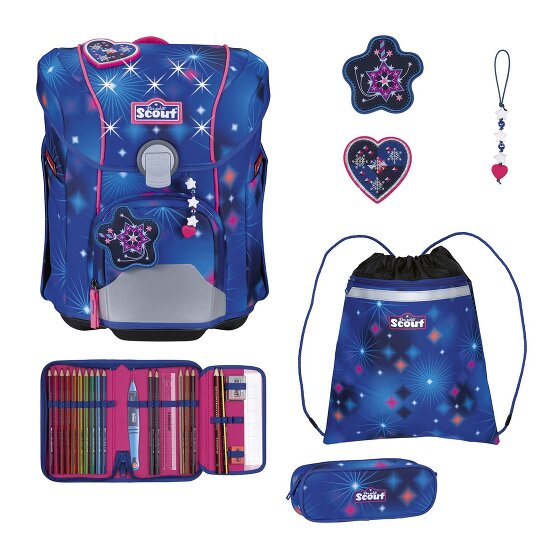 Scout Micro Schooltas set 5-delig Scout Micro Schooltas set 5-delig