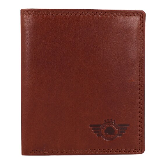 Greenburry Vintage Portemonnee RFID-bescherming Leer 9.5 cm