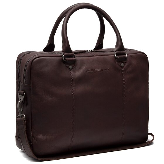 The Chesterfield Brand Wax Pull Up Koffer Leer 41 cm Laptop compartiment