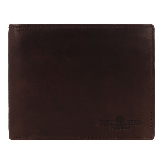 Greenburry Newport Portemonnee RFID-bescherming Leder 12 cm