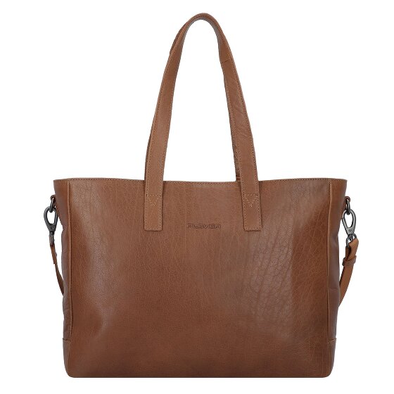 Plevier Rock Shopper Tas Leer 41 cm Laptop compartiment
