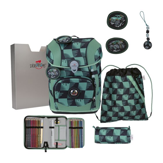 DerDieDas ErgoFlex Tiny Schooltas set 8-delig