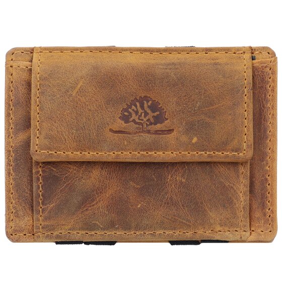 Greenburry Vintage Magische Portemonnee RFID Leer 10 cm