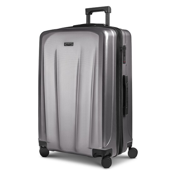 Police New York 4 wielen Trolley L 72 cm met uitbreidingsplooi