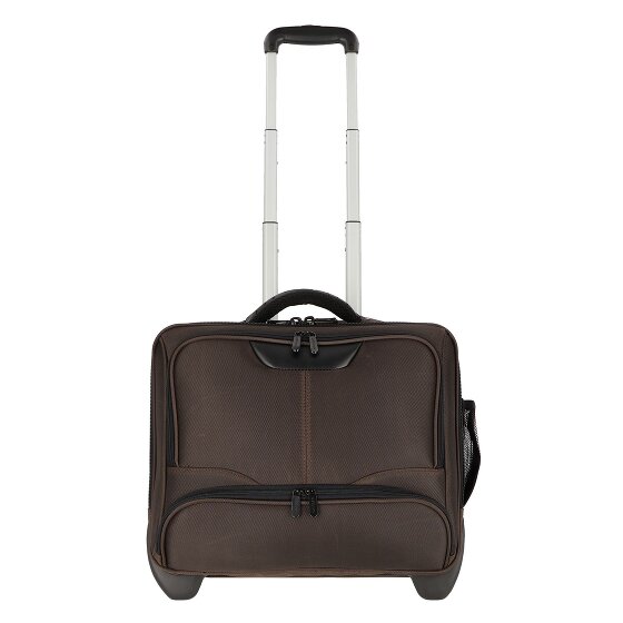 Dermata 2 wielen Zakelijke trolley 41 cm Laptopvak