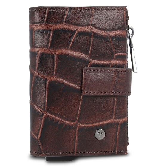 Joop! Fano C-Four Portemonnee RFID-bescherming Leer 7 cm Joop! Fano C-Four Portemonnee RFID-bescherming Leer 7 cm