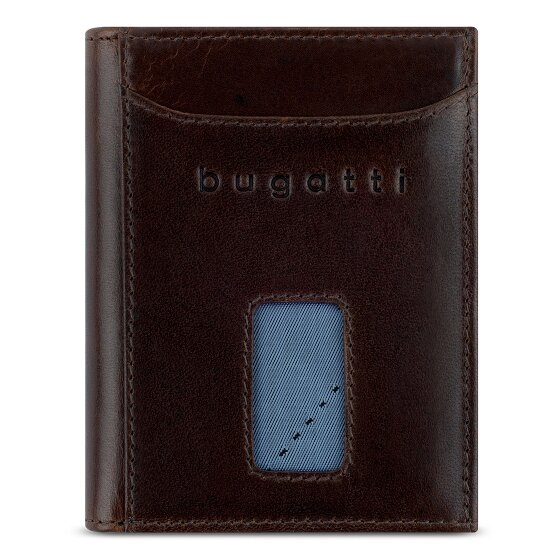 bugatti Secure Slim Portemonnee RFID-bescherming Leer 8 cm