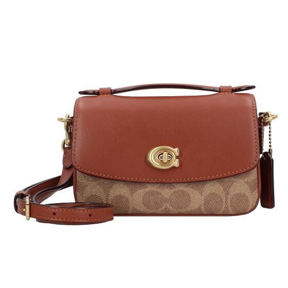 Coach Cassie Handtas Leer 17 cm