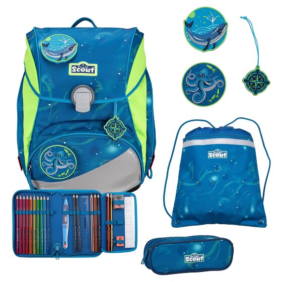 Scout Alpha Schooltas set 5-delig