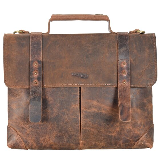 Greenland Nature Klassieke aktetas Leer 41 cm