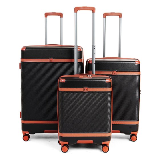 MODO by Roncato Charm 2.0 4 wielen Kofferset 3-delig met uitbreidingsplooi