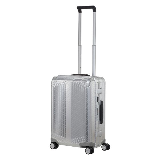 Samsonite Lite-Box Alu Boss Edition 4-wielige cabinewagen van Aluminium, 55 cm