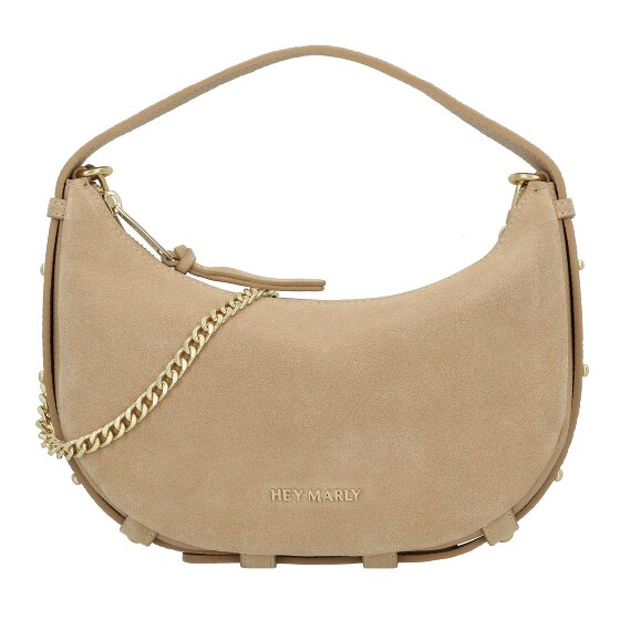 Hey Marly Lifetime Sister Suede Schoudertas Leer 25 cm