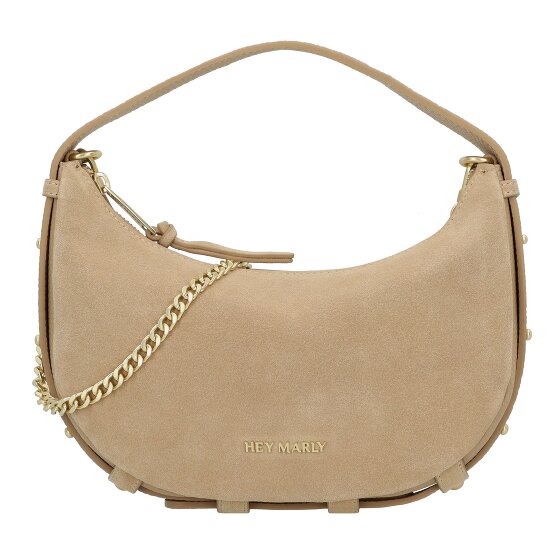 Hey Marly Lifetime Sister Suede Schoudertas Leer 25 cm