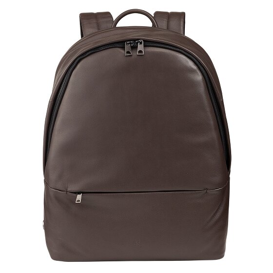 DuDu Casablanca Dagrugzak Leer 40 cm Laptop compartiment