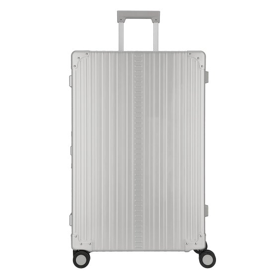 Aleon Traveler Macro trolley met 4 wielen, Aluminium, 77 cm, inclusief Kledingzak