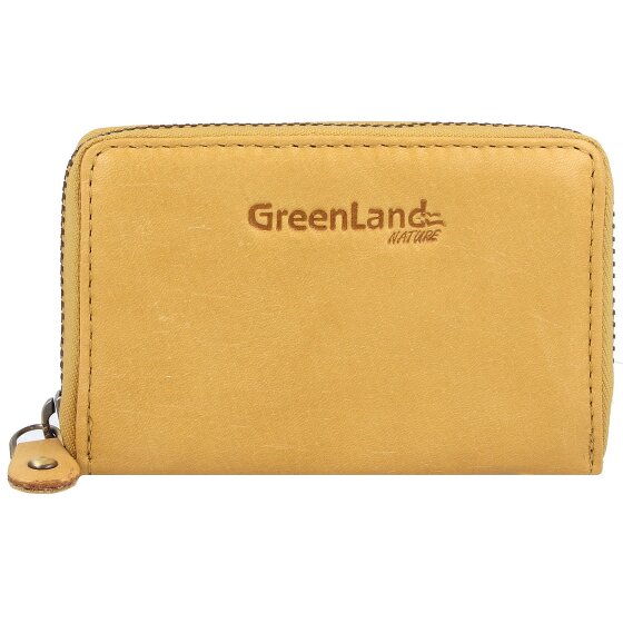 Greenland Nature Creditcard etui RFID Leer 10,5 cm