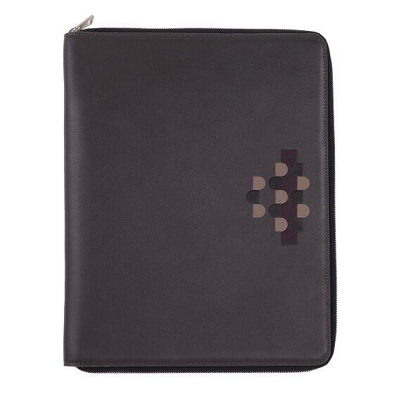 DuDu Schrijfmap Leer 33 cm