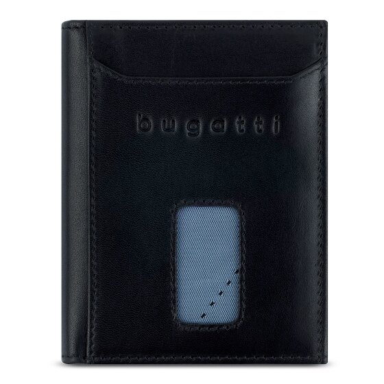 bugatti Secure Slim Portemonnee RFID-bescherming Leer 8 cm