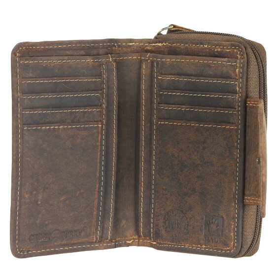 Greenburry Vintage Portemonnee XI Leer 10 cm