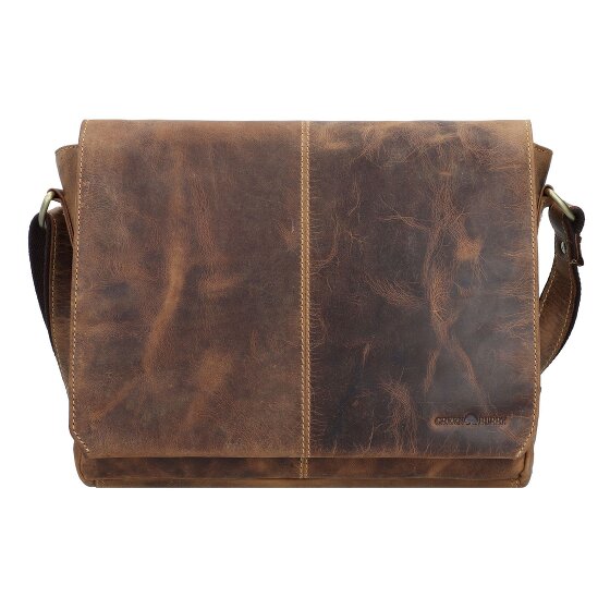 Greenburry Vintage Messenger Schoudertas Leer 33 cm