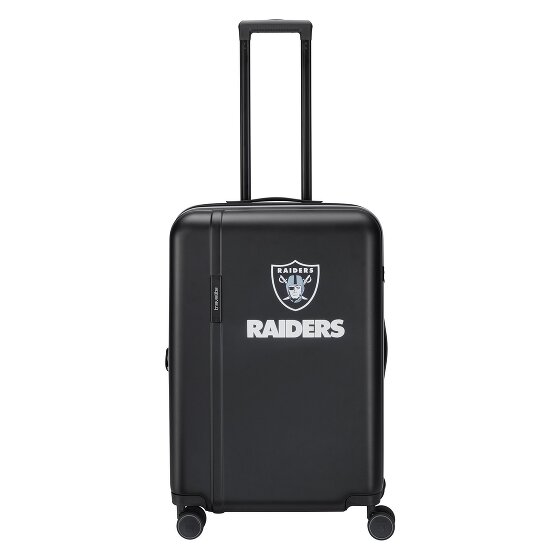 Travelite travelite x NFL 4 wielen Trolley M 67 cm met uitbreidingsplooi