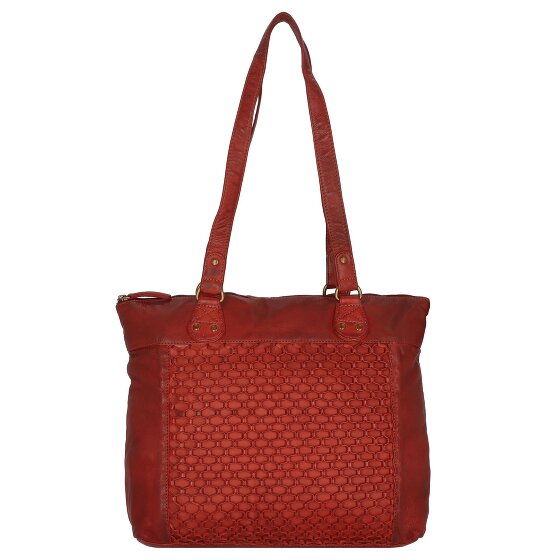 Greenland Nature Femi & Nine Leren Schoudertas 35 cm