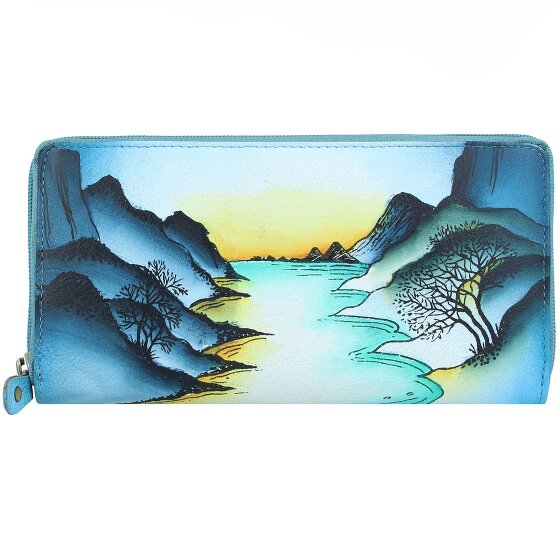 Greenland Nature Art+Craft Portemonnee RFID Leer 20 cm