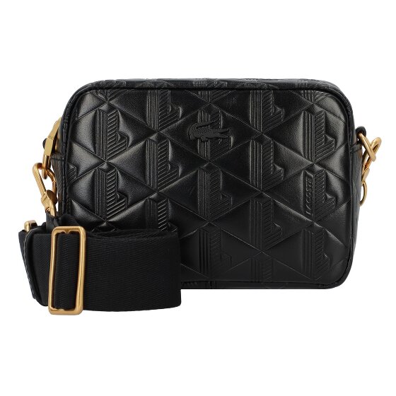 Lacoste Maheki Mini tas Schoudertas S Leer 18 cm
