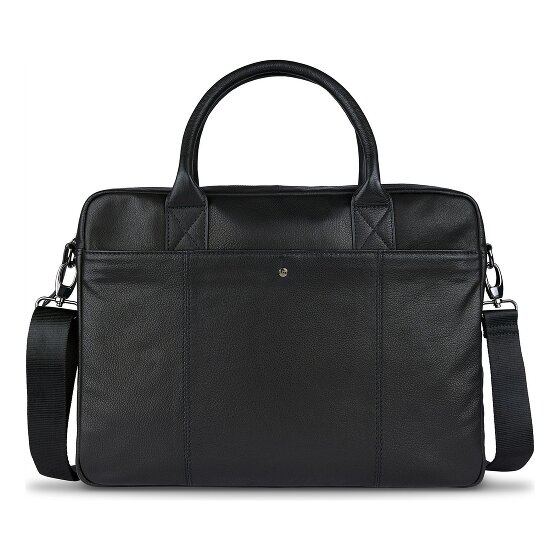 bugatti Black Magic Aktentas Leder 36 cm