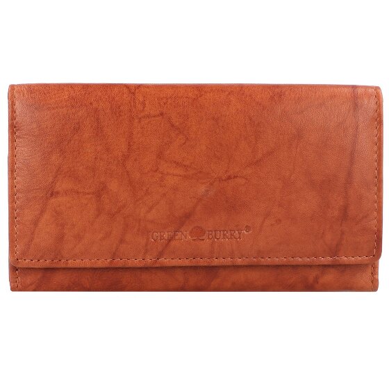 Greenburry Basic Portemonnee RFID Leer 17 cm